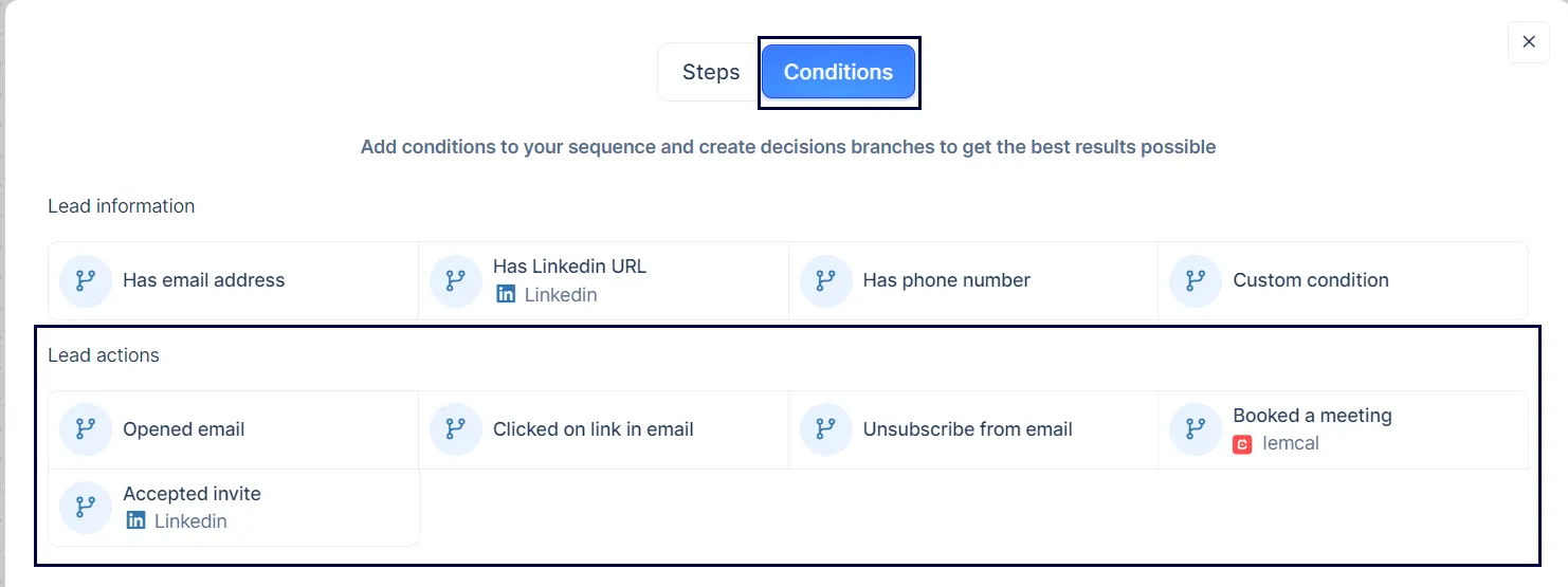Modèles d'emails Lemlist