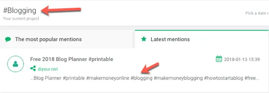 Hashtag Blogging