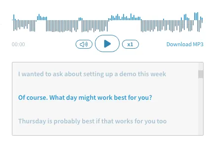 CallScribe transcrit les appels d'enregistrement en texte consultable