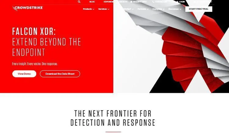 crowdstrike homepage