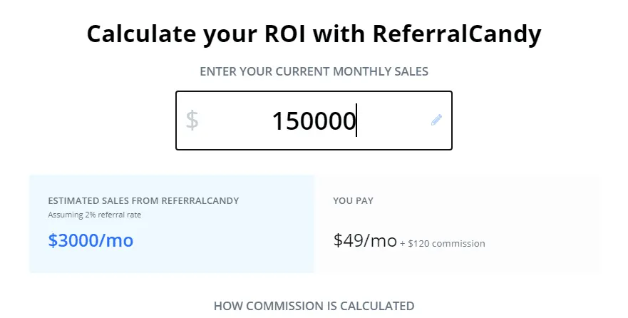 ReferralCandy calculator