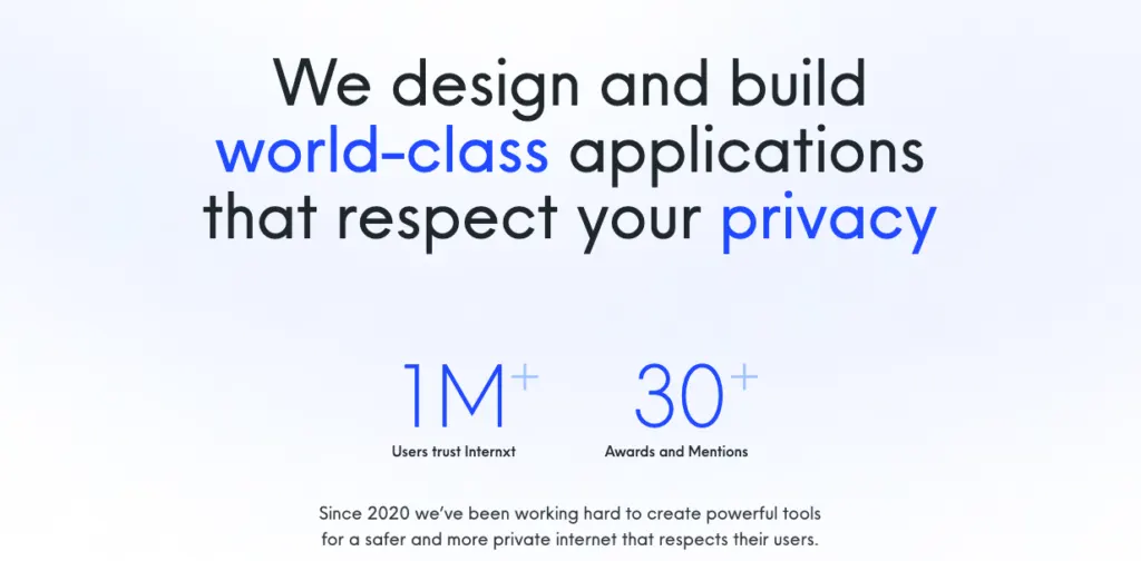Internxt Security and Privacy