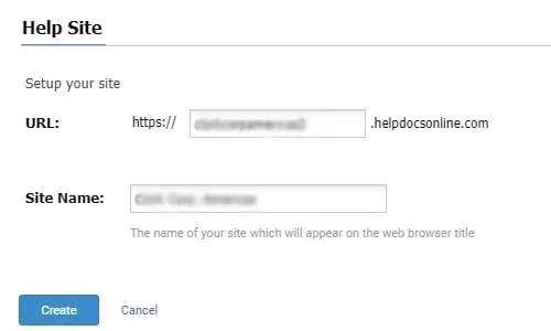 ProProfs: Enter Site Details
