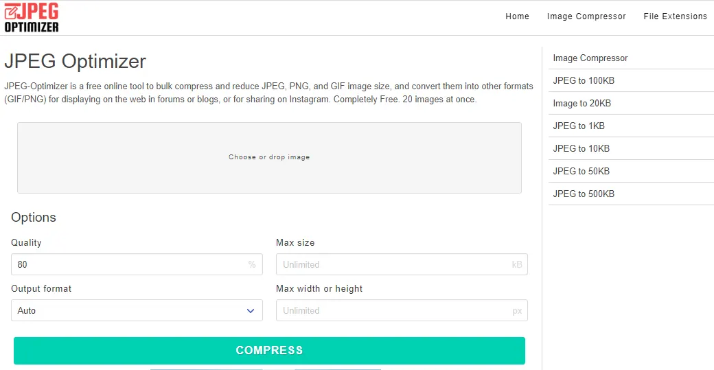 Jpeg Optimizer