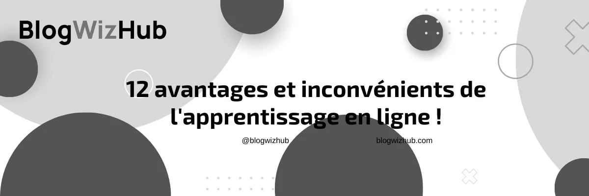 12 avantages et inconvénients de l'apprentissage en ligne 