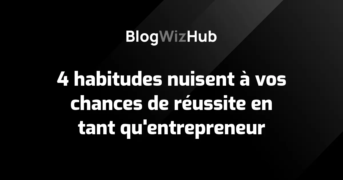 4 étapes pour choisir la niche de votre blog
