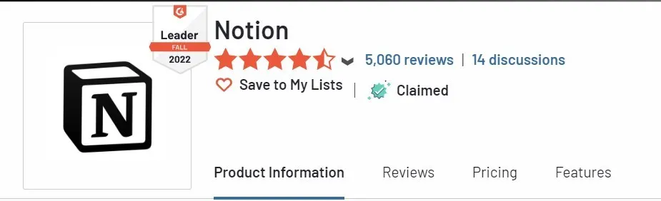 Un avis sur Notion