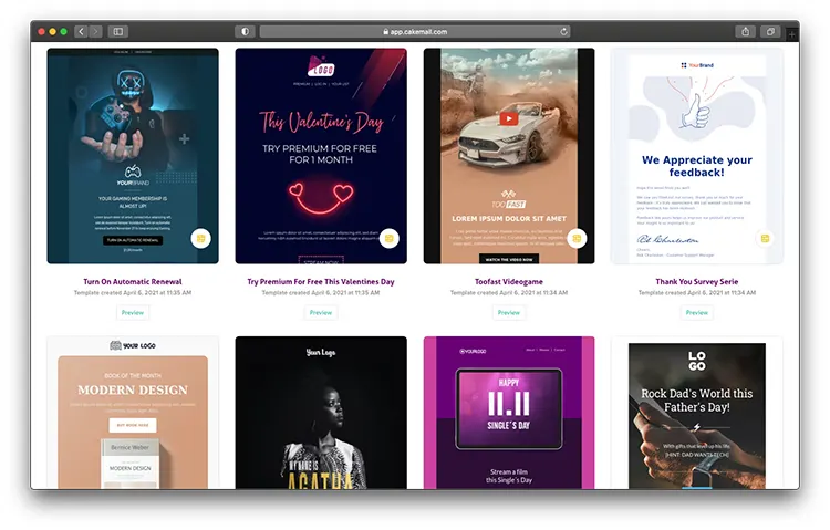 Automatisation des emails avec Cakemail