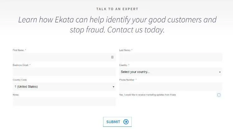 ekata pricing
