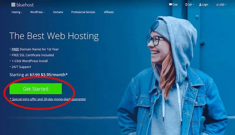 How to Start a Blog - Bluehost