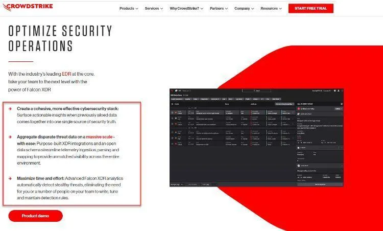 crowdstrike features