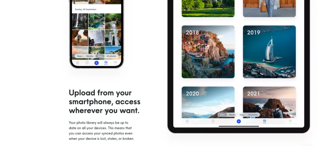 Internxt photos