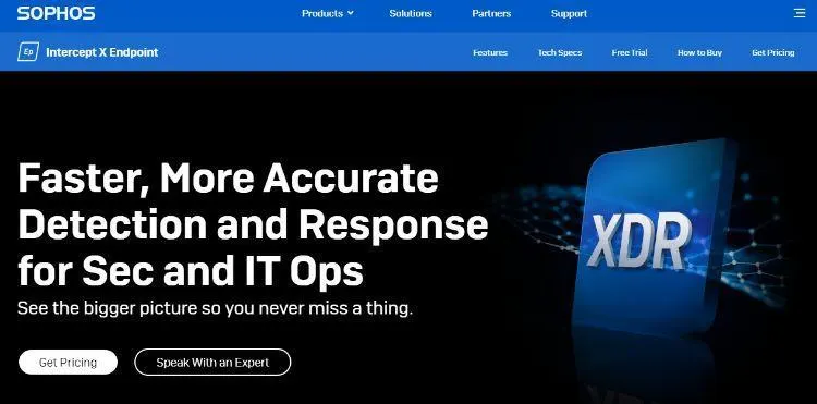 sophos homepage