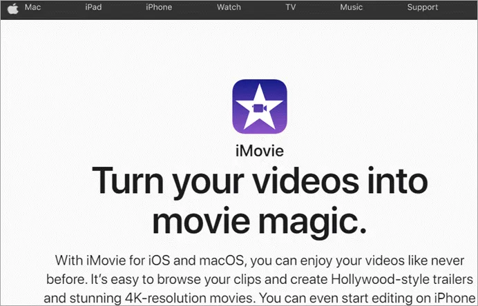 Apple iMovie