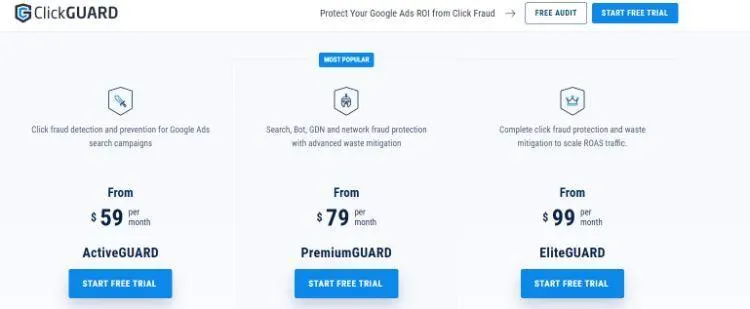 clickguard pricing
