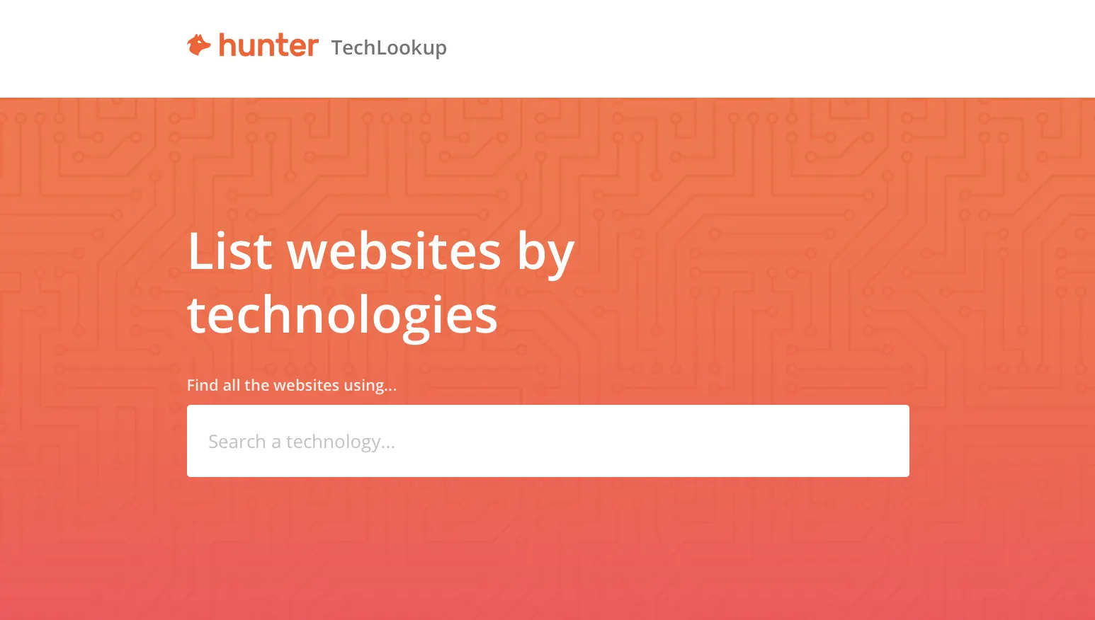 Comparaison BuiltWith vs. Hunter TechLookup