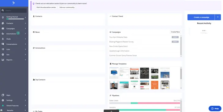 ActiveCampaign facilité