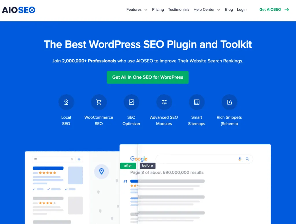 All in one SEO pack plugin