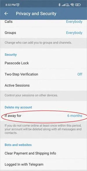 Away If Option